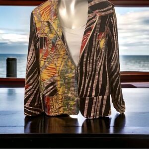 Drapers & Damons color block jacket